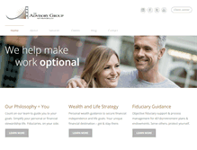 Tablet Screenshot of advisorygroupsf.com